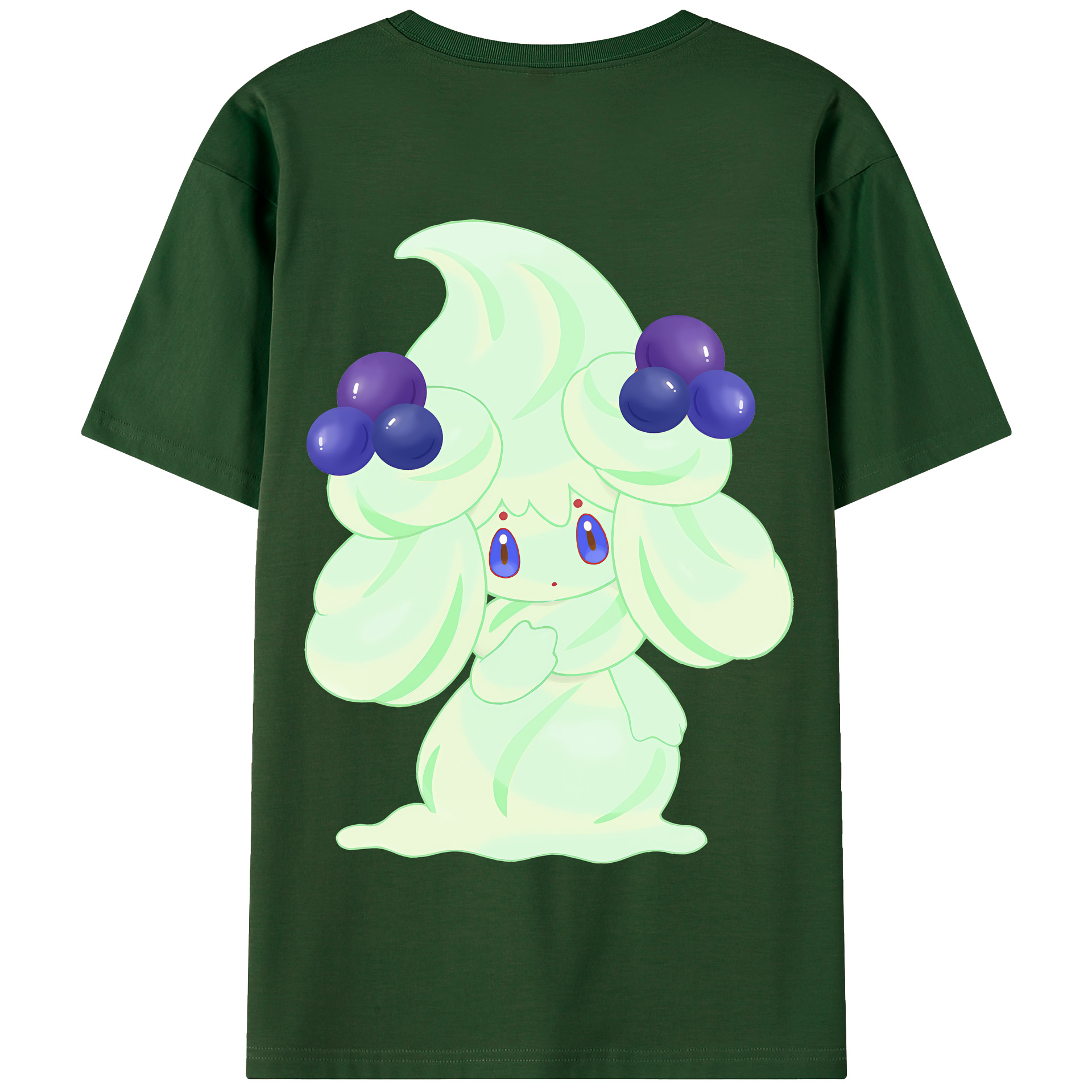 （画像用） ポケットモンスター Pokémon 綿100％半袖Tシャツ（背面プリント）